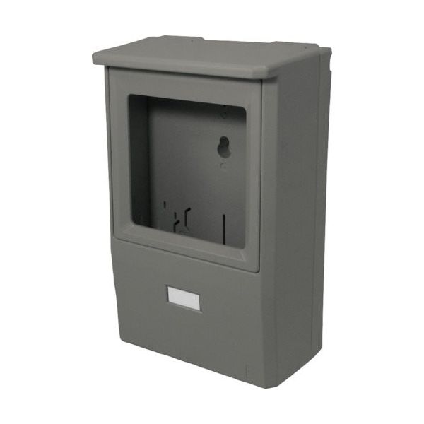 日動電工 電力量計取付板 化粧カバー付き ND4KGS グレー 1個 342-9013