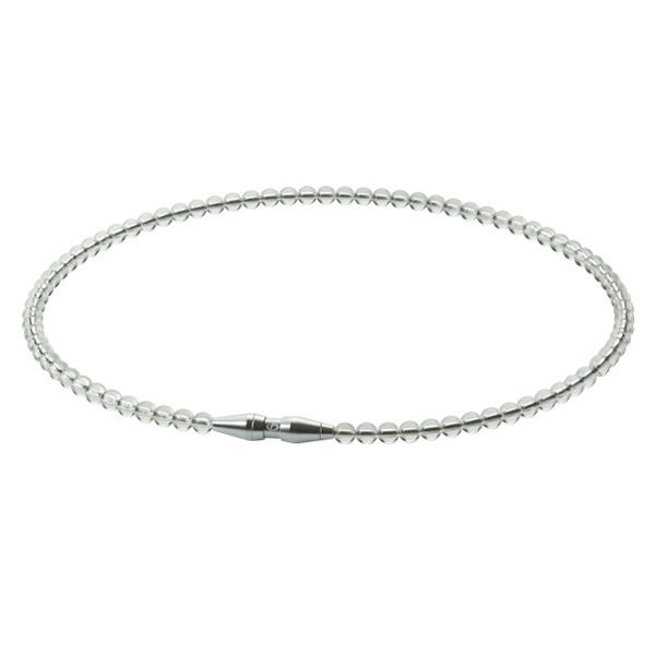 phiten(ファイテン) RAKUWAネック EXクリスタルタッチ 45cm クリア