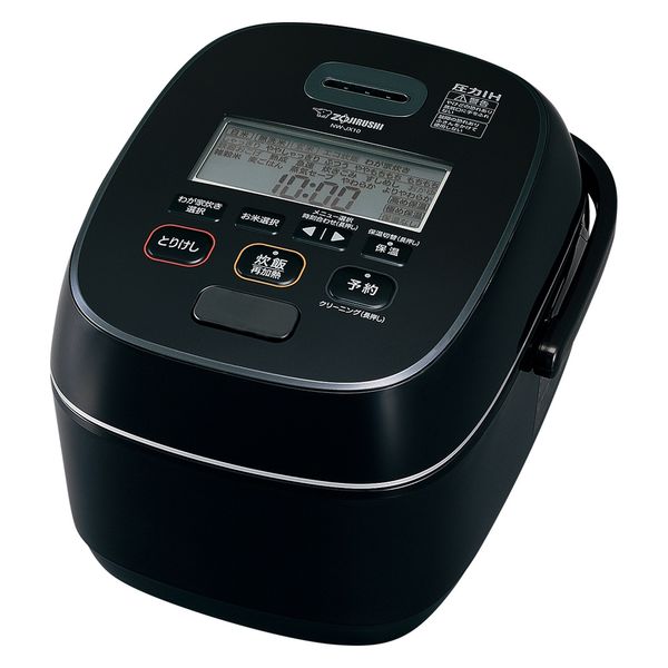 象印マホービン 圧力IH炊飯ジャー 5.5合炊き ブラック 極め炊き NW