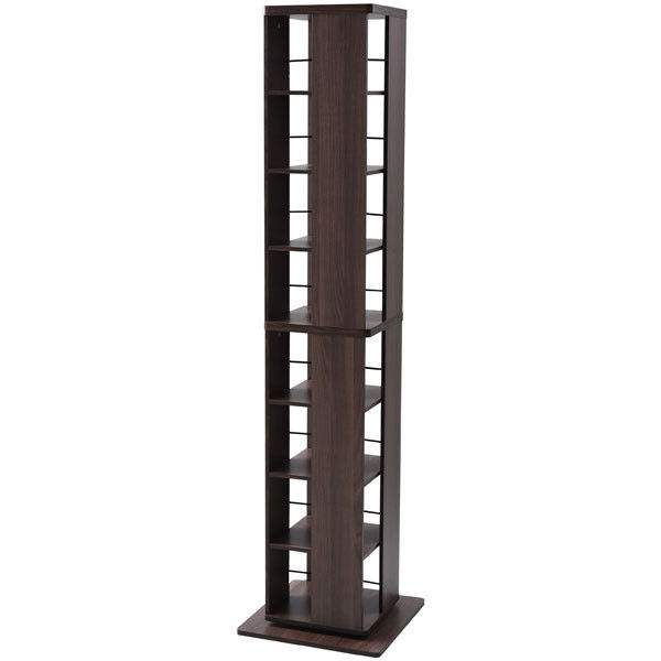 YAMAZEN（山善） 回転コミックラック 8段 幅450×奥行450×高さ1825mm