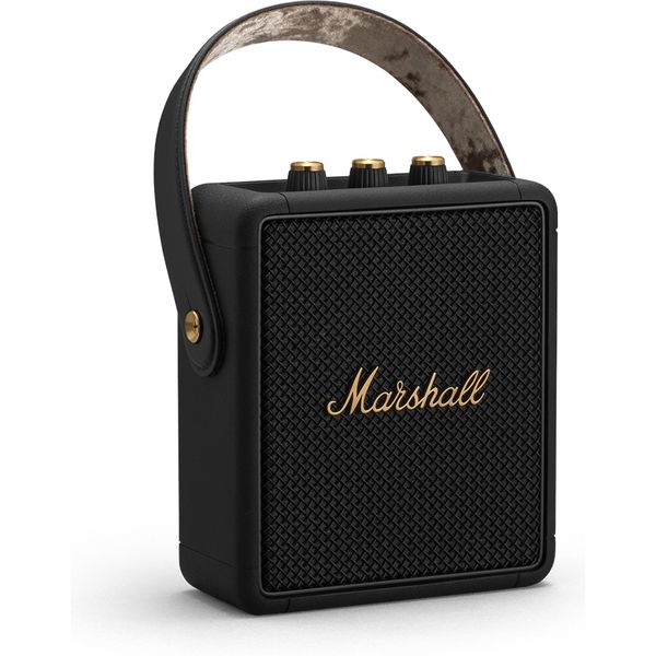 Marshall ワイヤレスポータブルスピーカー ブラック&ブラス STOCKWELL2