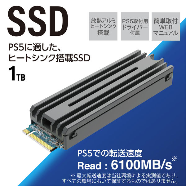 SSD 内蔵 1TB M.2 2280 PCIe Gen4.0 x4 NVMe 1.4 ESD-IPS1000G