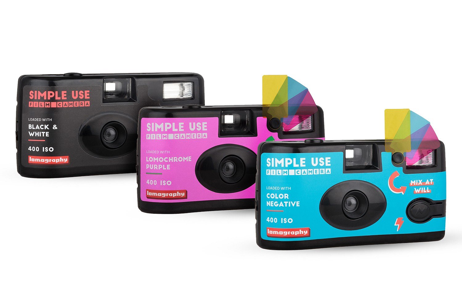 新登場！】 ロモグラフィーの Simple Use Film Camera (レンズ付