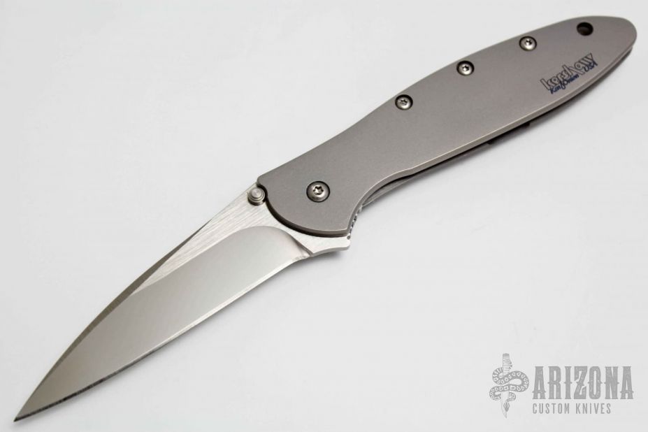 1660TIZDP Leek Flipper - Arizona Custom Knives