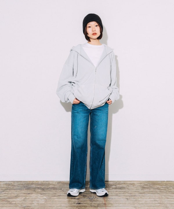 BEAMS T（ビームスT）FRUIT OF THE LOOM / PIGMENT FULL ZIP PARKA