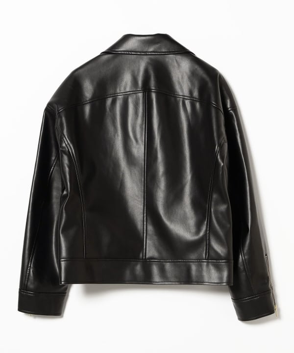 B:MING by BEAMS（ビーミング by ビームス）レザーライク ジャケット