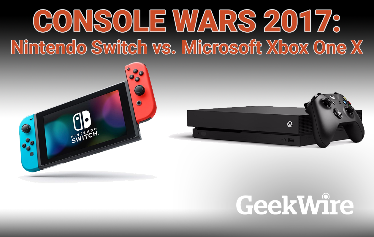Xbox One X vs. Nintendo Switch: 2017's new gaming consoles couldn
