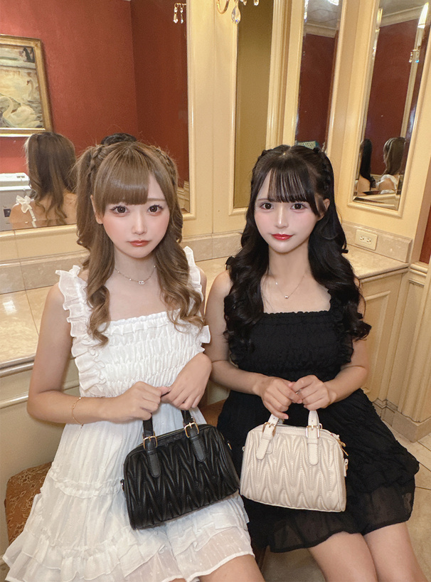 フリルショルダーティアードミニワンピース[gf106] | レディース