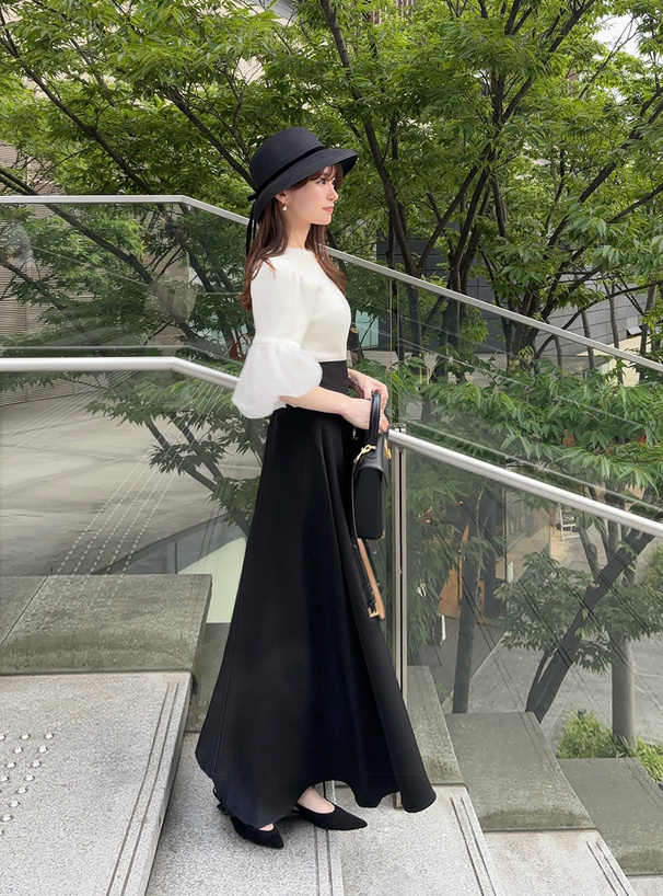 ハイウエストフレアスカート[fo1849] | レディースファッション通販の