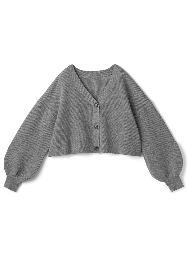 ボリュームスリーブニットカーディガン[kz32] | レディース