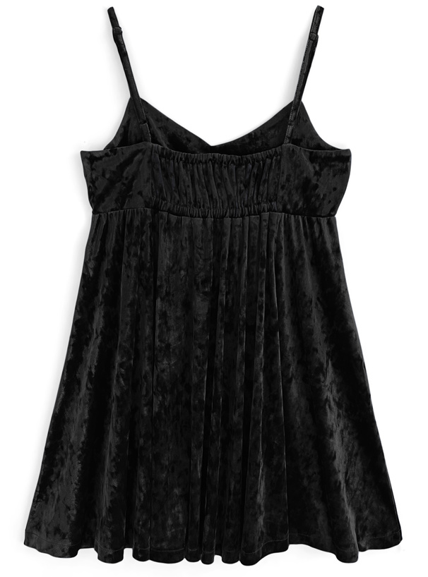 クラッシュベロアキャミミニワンピース[sm87] | レディース