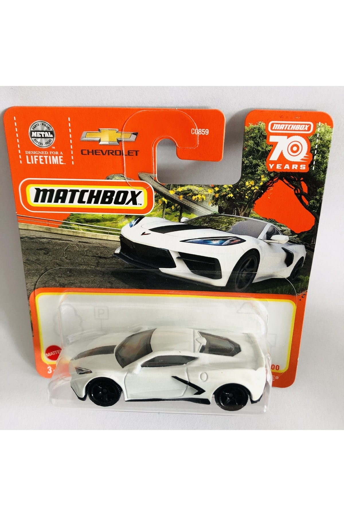 Matchbox 70 Years Lıfetıme Serisi 2020 Corvette Mini Araba 1:64