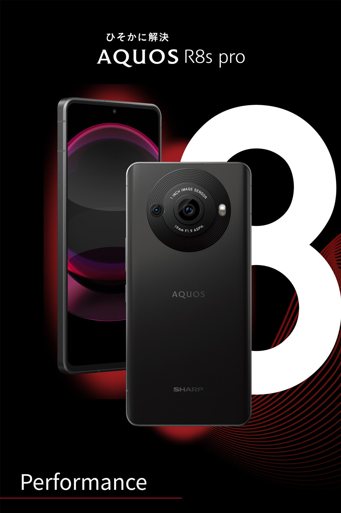 Etoren.com | (Unlocked) Sharp Aquos R8s Pro 5G 256GB Black (12GB