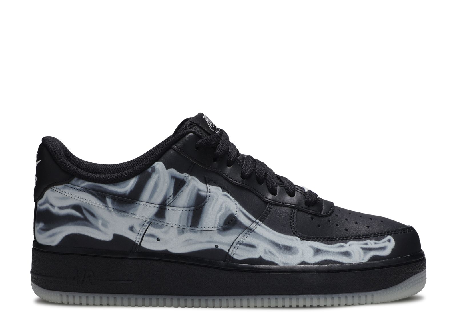 Air Force 1 '07 QS 'Black Skeleton' - Nike - BQ7541 001 - black