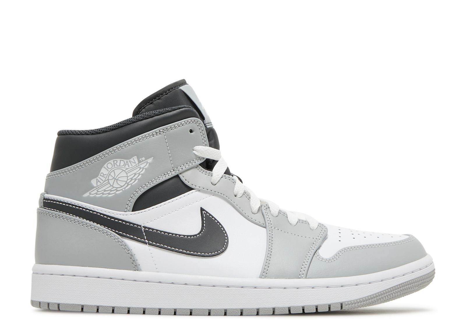 Jordan 1 Mid 'Light Smoke Grey' - Air Jordan - 554724 078 - light