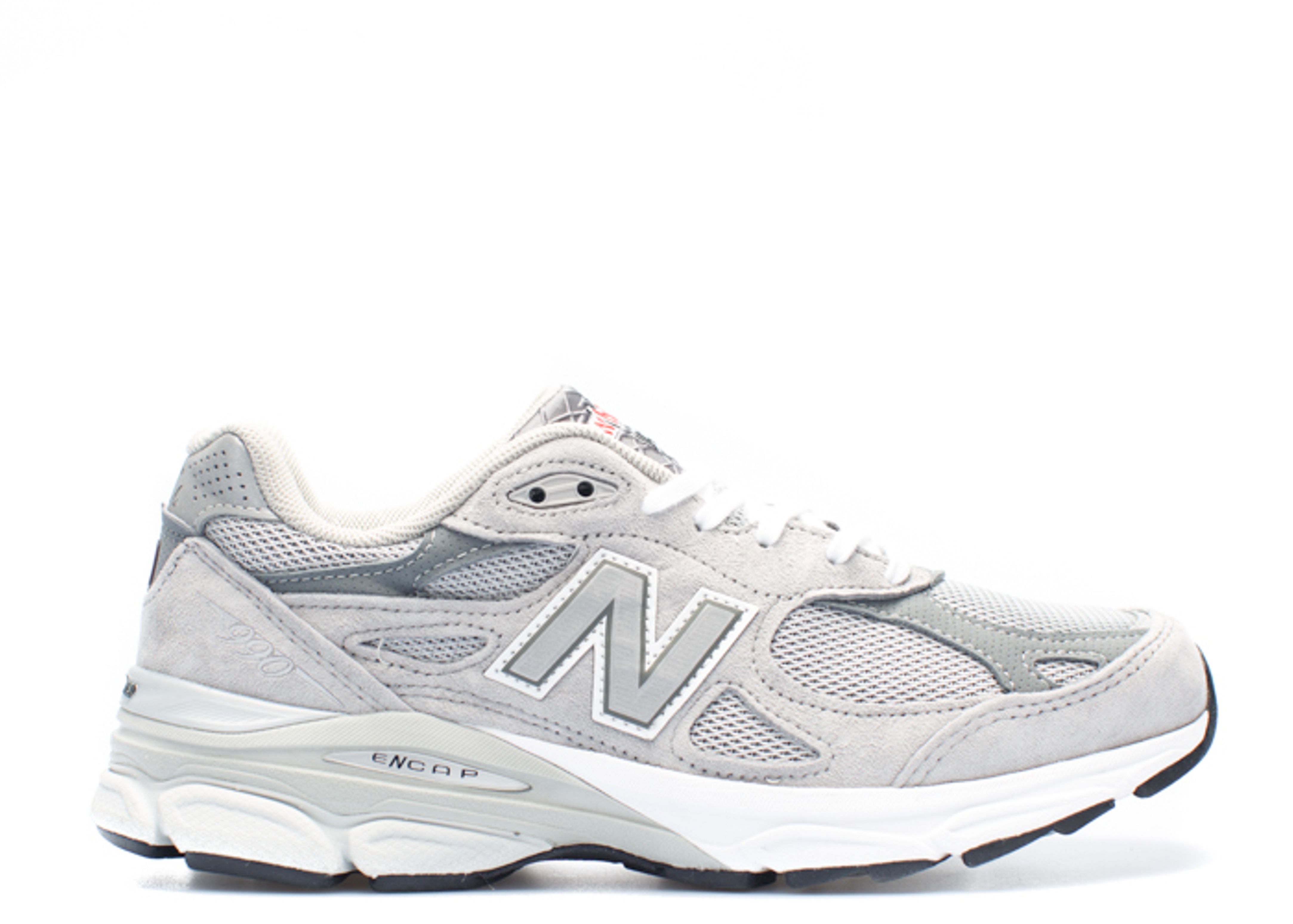 New Balance 990v3 Made In USA 'Grey White' - New Balance - M990GL3