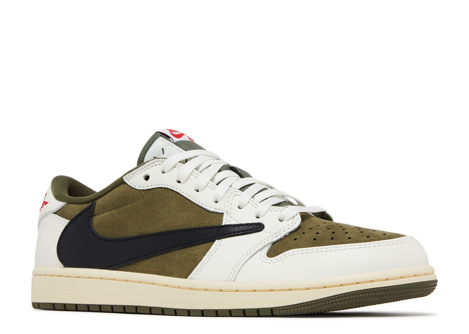 Travis Scott X Jordan 1 Low OG SP 'Reverse Olive / Medium Olive