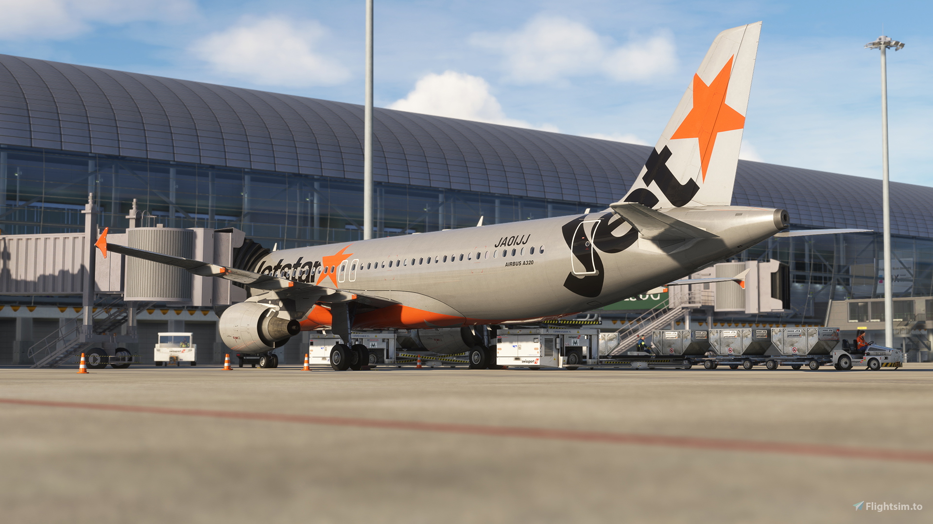 Fenix A320 IAE Jetstar Japan 8K & 4K with Sharklets & Wingtip