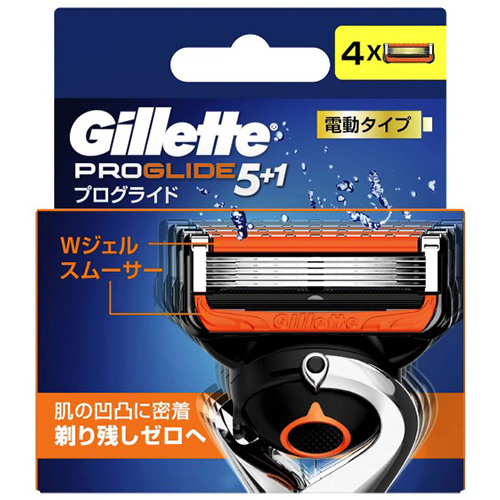 ジレット プログライド パワー 替刃4個｜【ハンズネットストア】