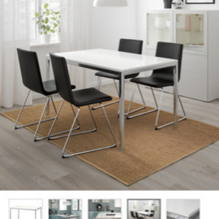 IKEA イケア TORSBY ダイニングテーブル (チェアなし) IKEA イケア