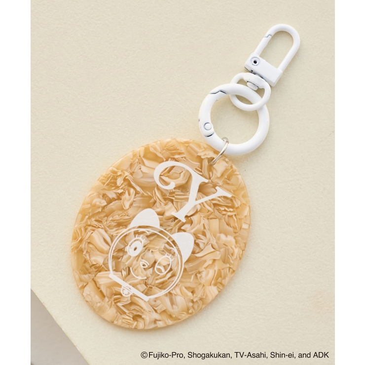 ドラえもんコレクション】マーブルカラーイニシャルアクリルチャーム