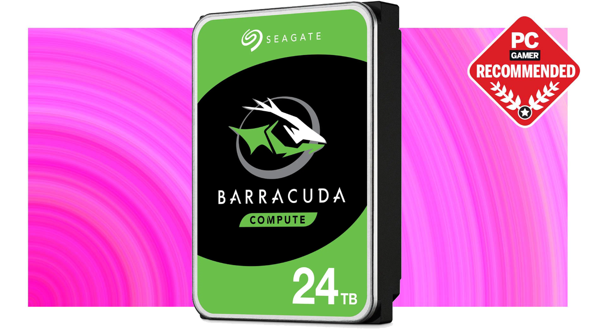 You can scoop up a beefy 24 TB HDD for less than 1₵ per GB in the