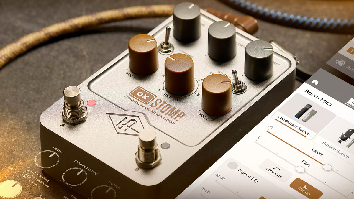 UAFX OX Stomp Dynamic Speaker Emulator review | Guitar World