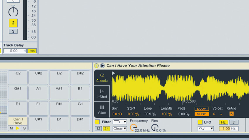 How to perform MPC-style sampling tricks using Ableton Push 2