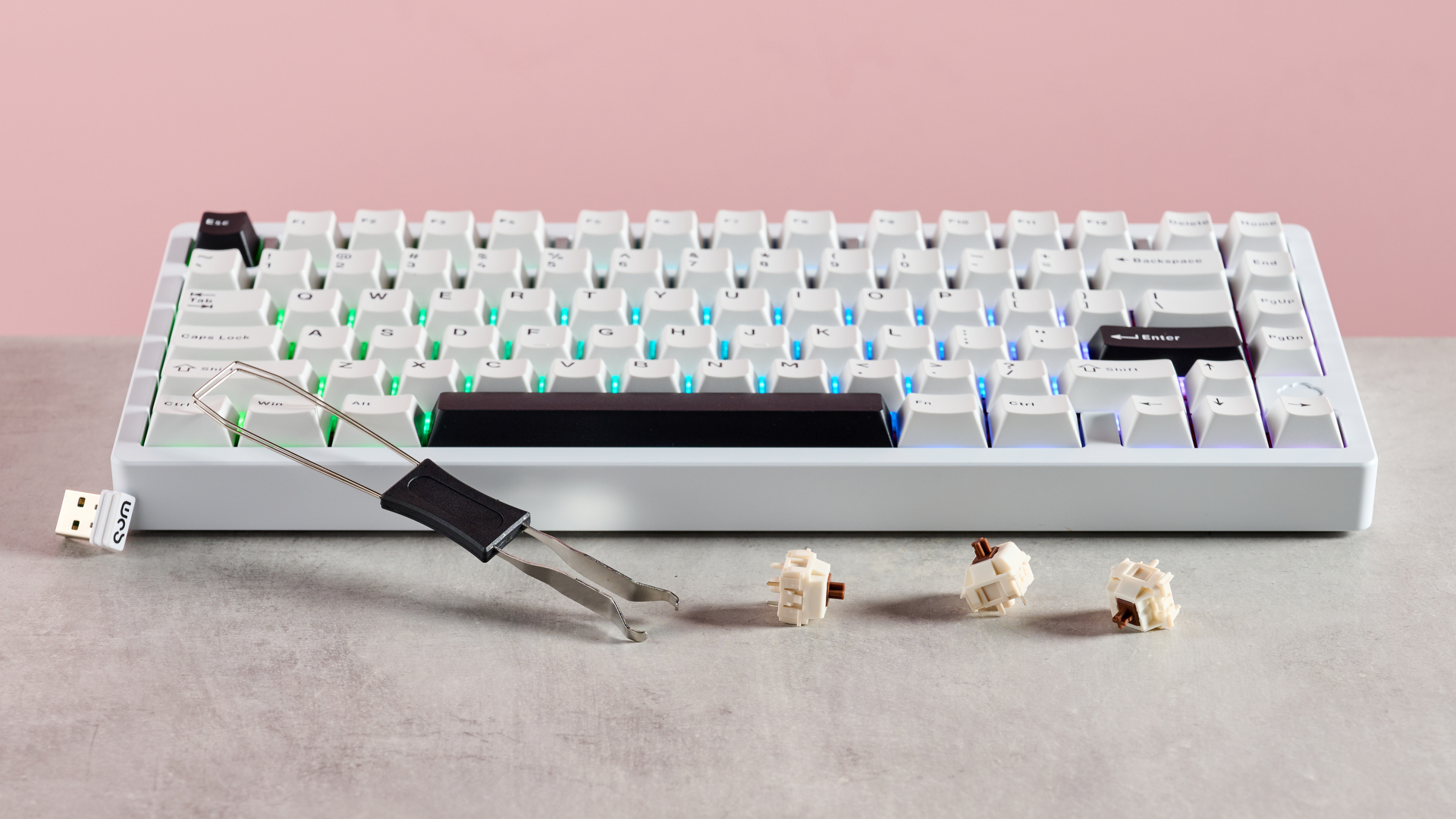 Wobkey Rainy 75 Pro review: a heavy duty mechanical board with