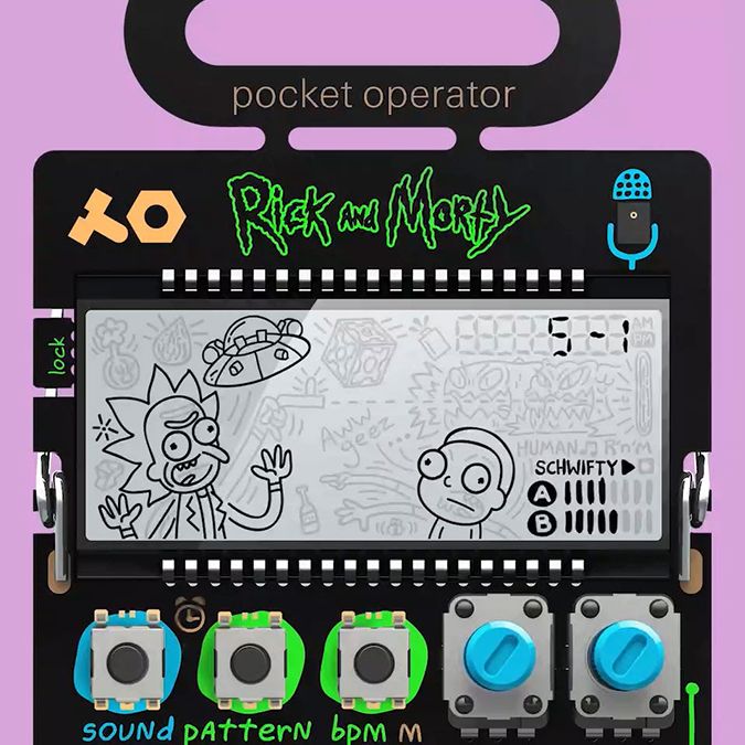 Teenage Engineering has released the Rick and Morty PO-137 vocal