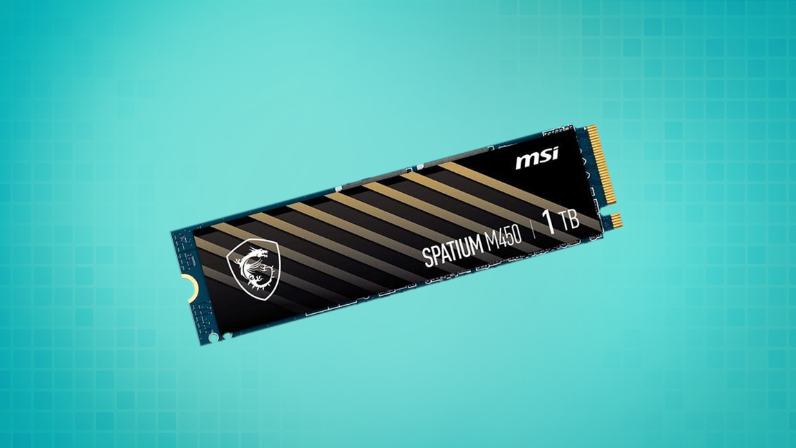 MSI Spatium M450 1TB SSD Drops to Just $37 | Tom's Hardware