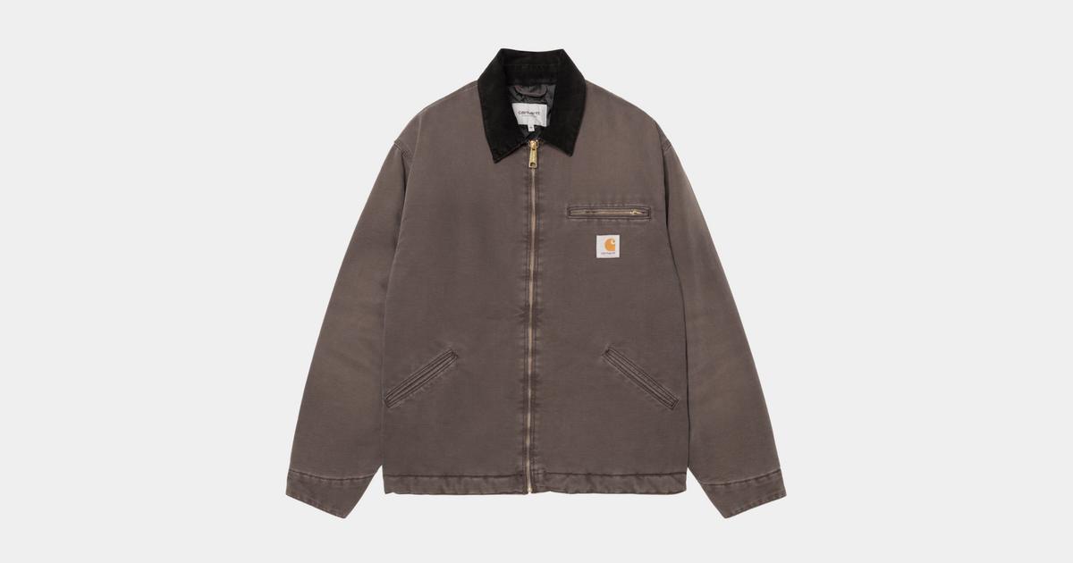 Carhartt WIP OG Detroit Jacket, Tobacco / Black | Official Online