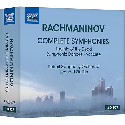 RACHMANINOV, S.: Symphonies (Complete) (Detroit Sy.. - 8.503278