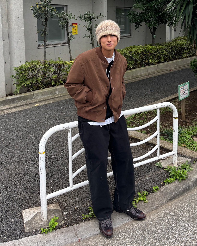 スエードボンバージャケット | ファッション通販サイト NUGU