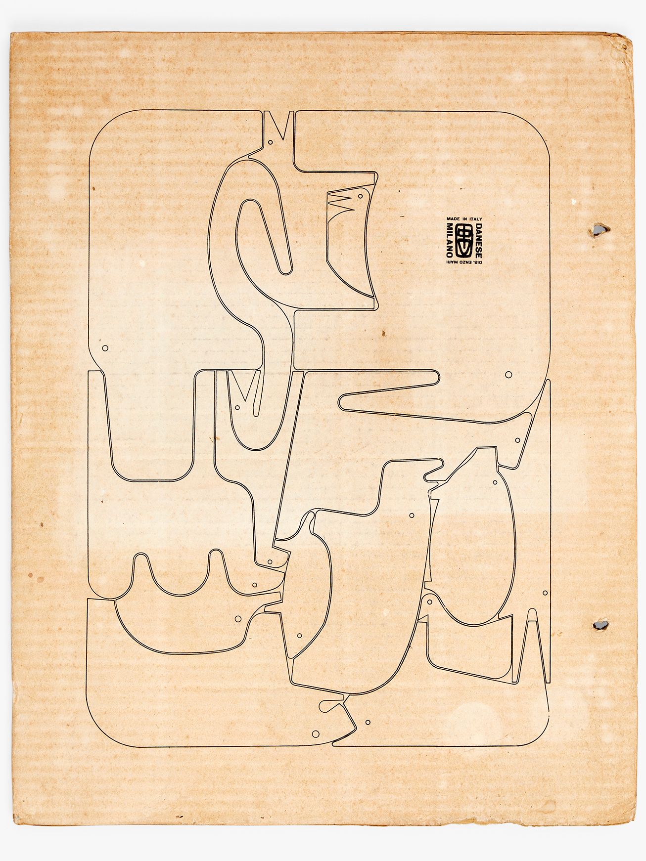 16 Animali” Enzo Mari Puzzle | Eames Institute