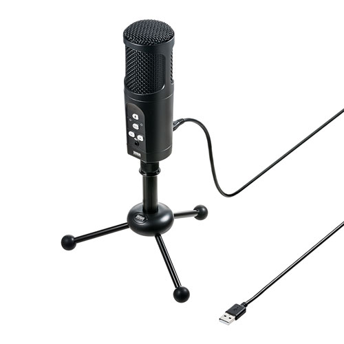PCマイク（USB・高感度・全指向性・無指向性・単一指向性・スタンド型