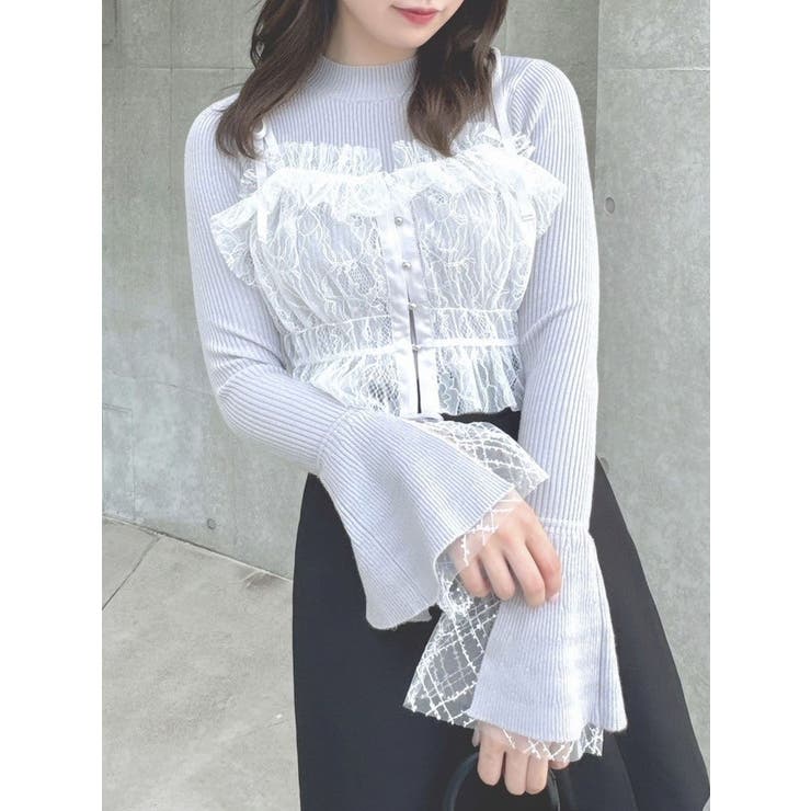 2wayチュールビスチェ[品番：MKSW0060481]｜dazzlin（ダズリン）の