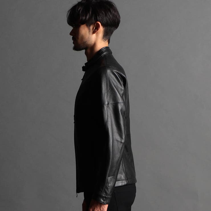 ラムレザーシングルライダース[品番：NICW0004655]｜NICOLE（ニコル