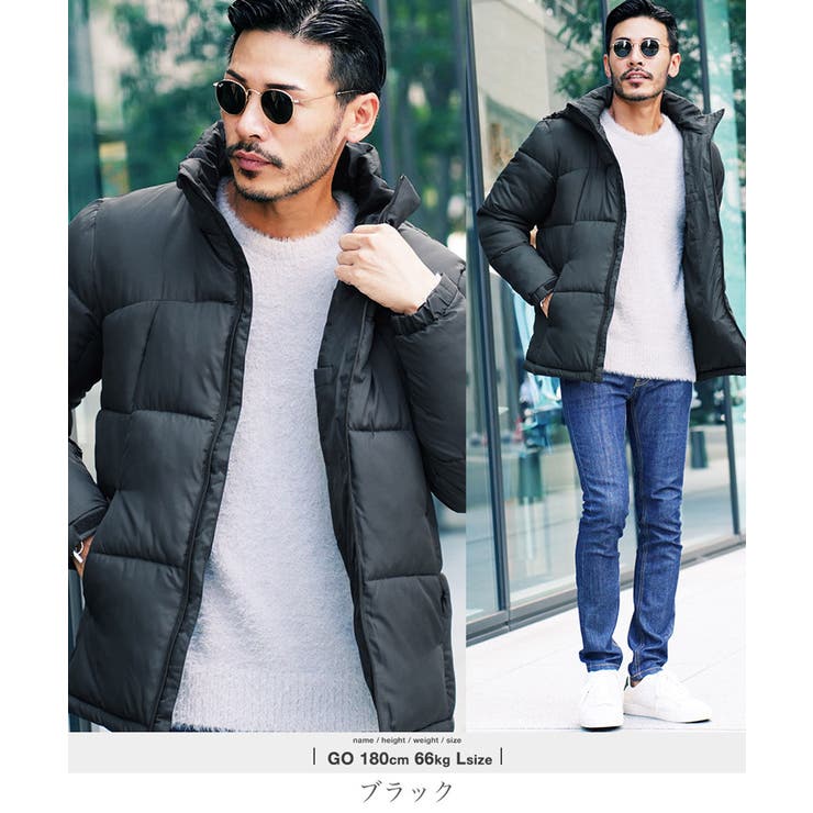 中綿 ジャケット ブルゾン[品番：JG000014094]｜JIGGYS SHOP（ジギーズ