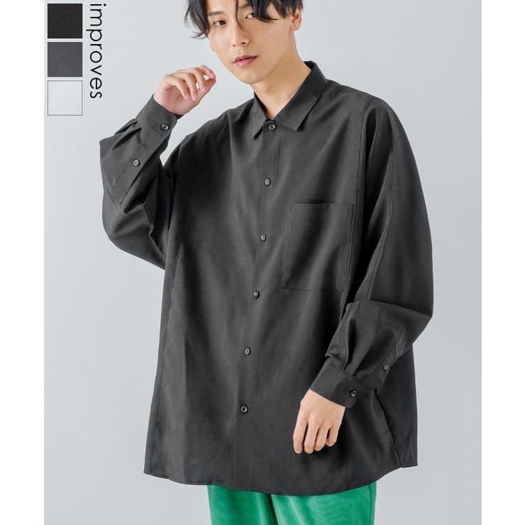 長袖シャツ メンズ ドルマンスリーブ[品番：IP000005730]｜improves