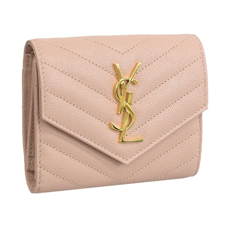 Saint Laurent サンローラン 三つ折り 財布[品番：SESB0019875