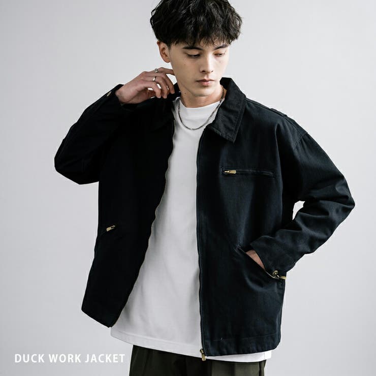 カバーオール 襟コーデュロイ ダック[品番：OE000008504]｜Rocky