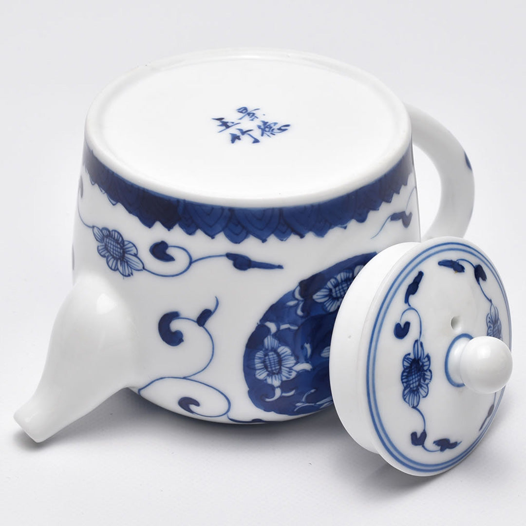 中国古美術 清康熙 青花八仙逍遥図碗 青花磁 唐物 骨董品 時代物 茶碗