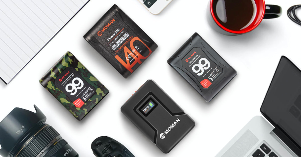 小型Vマウントバッテリーを使用する際に避けるべき4つのよくある間違い