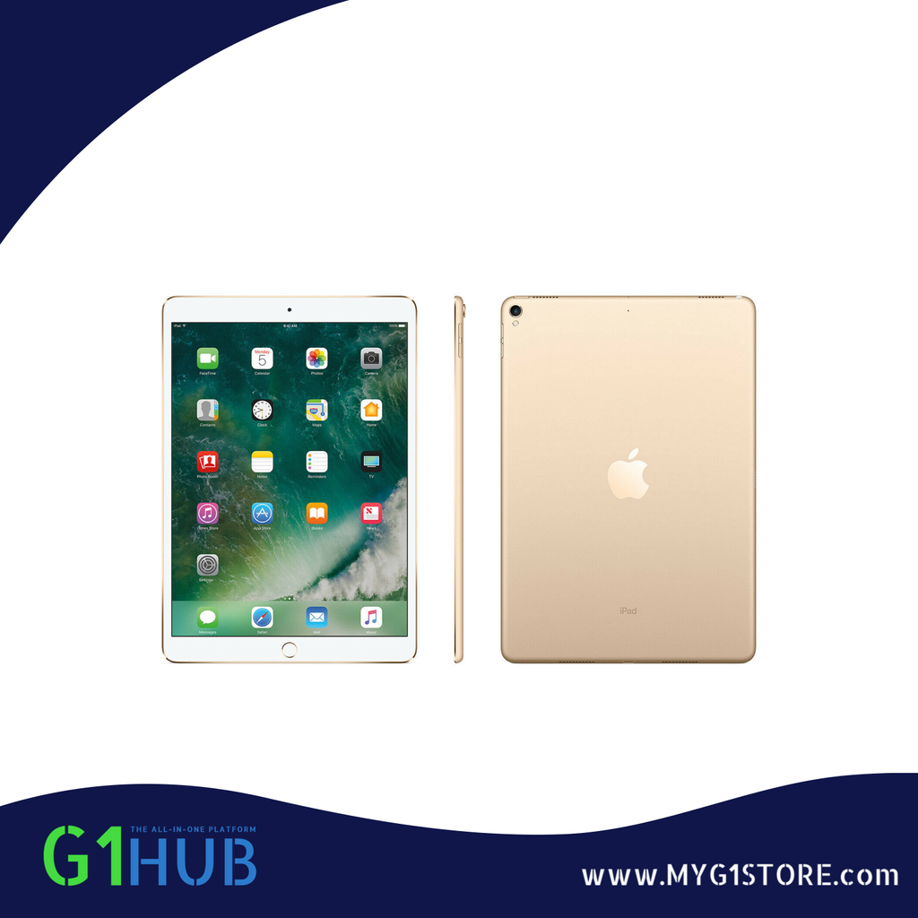 iPad (10.5) ゴールド+Apple Pencil +キーボードケース iPad (10.5