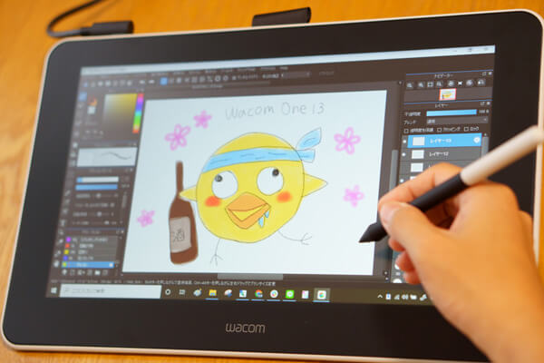 コスパ最強の液タブ「Wacom One 13」を使ってレビュー！Cintiq16とも