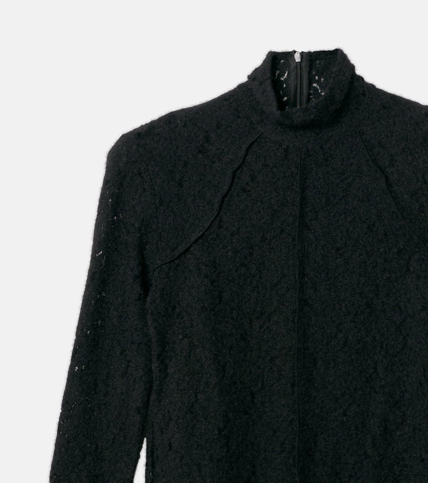 ル シェル ブルー - LE CIEL BLEU | High Neck Stretch Lace | RESTIR