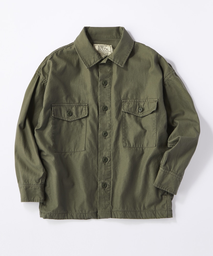 ミリタリージャケット ウィメンズ(M オリーブ): ジャケット/アウター