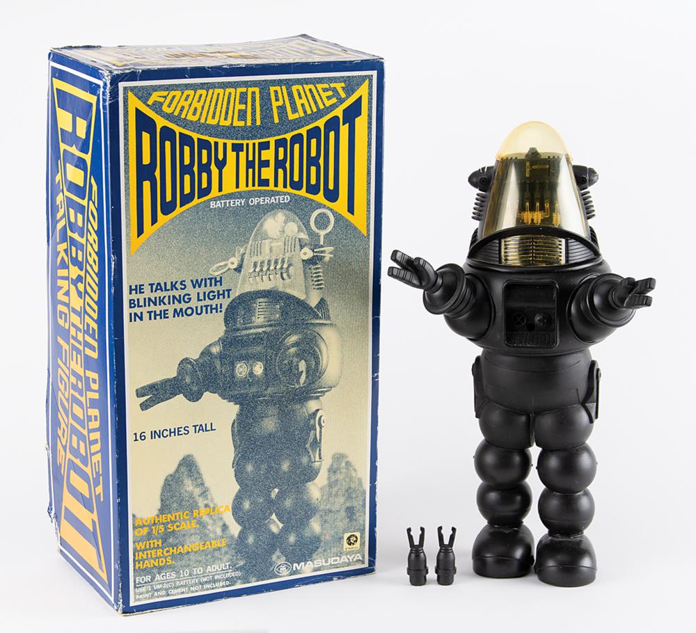 Vintage Robby the Robot Talking Figure by Masudaya from the collection