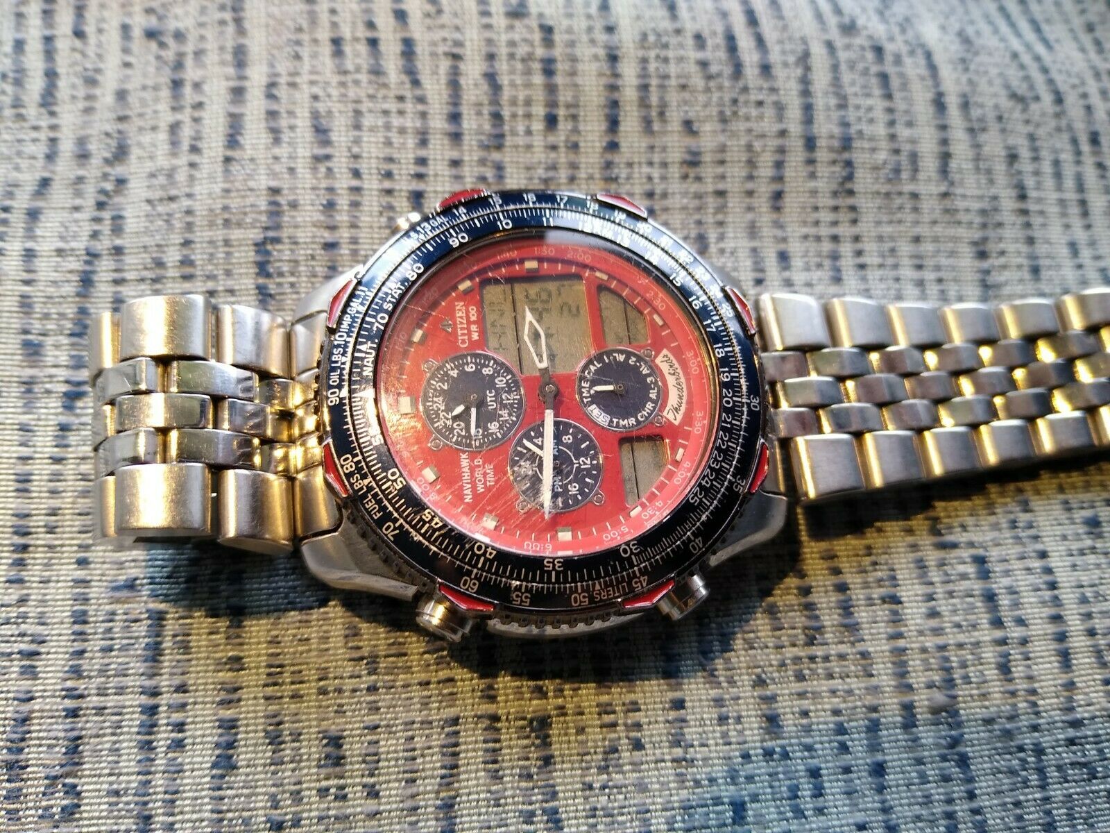 不動】時計 CITIZEN ナビホーク C300-Q01709 citizen C300-q01709